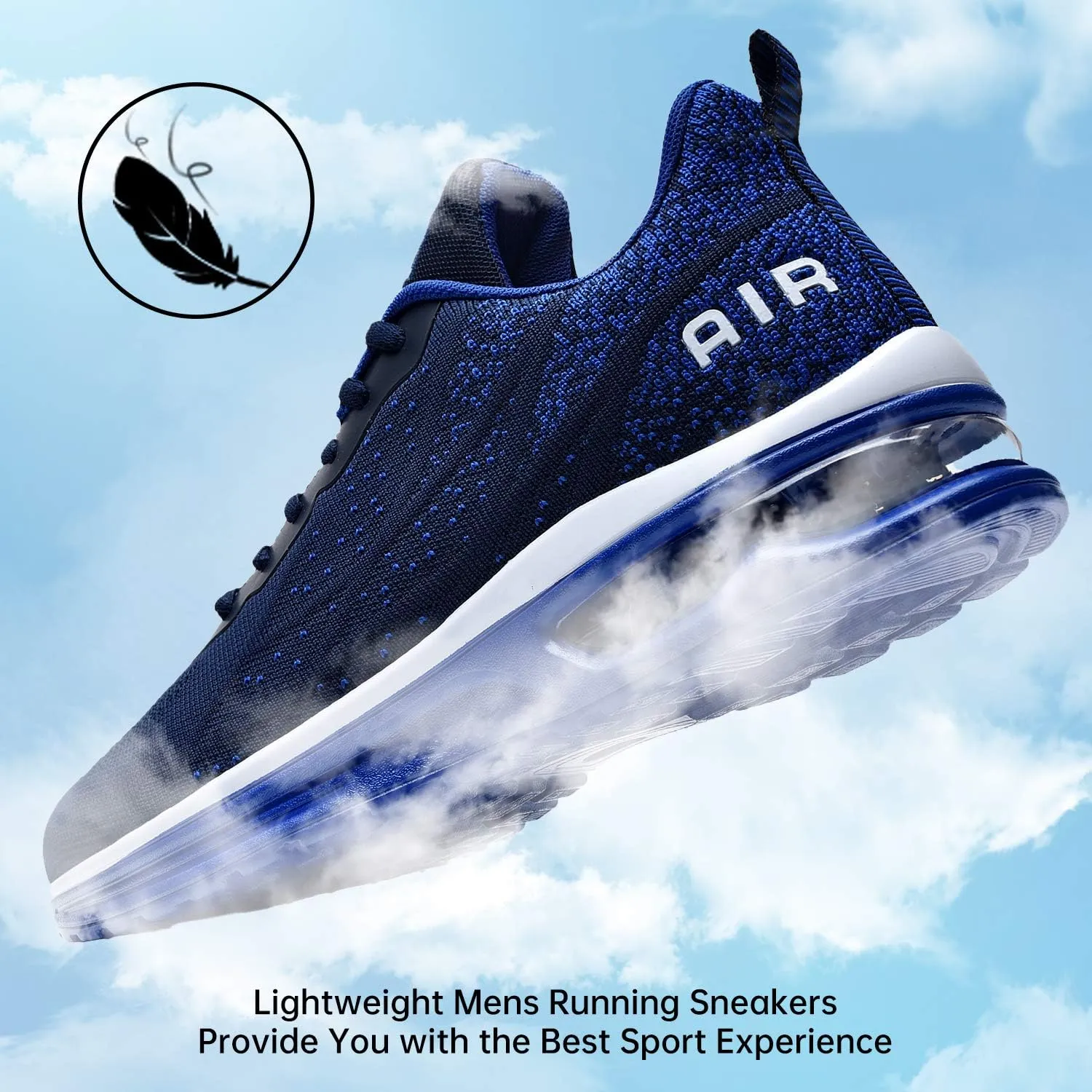 MEHOTO Mens Tennis Running Sneakers, Men Sport Fitness Gym Jogging Walking Lightweight Athletic Shoes