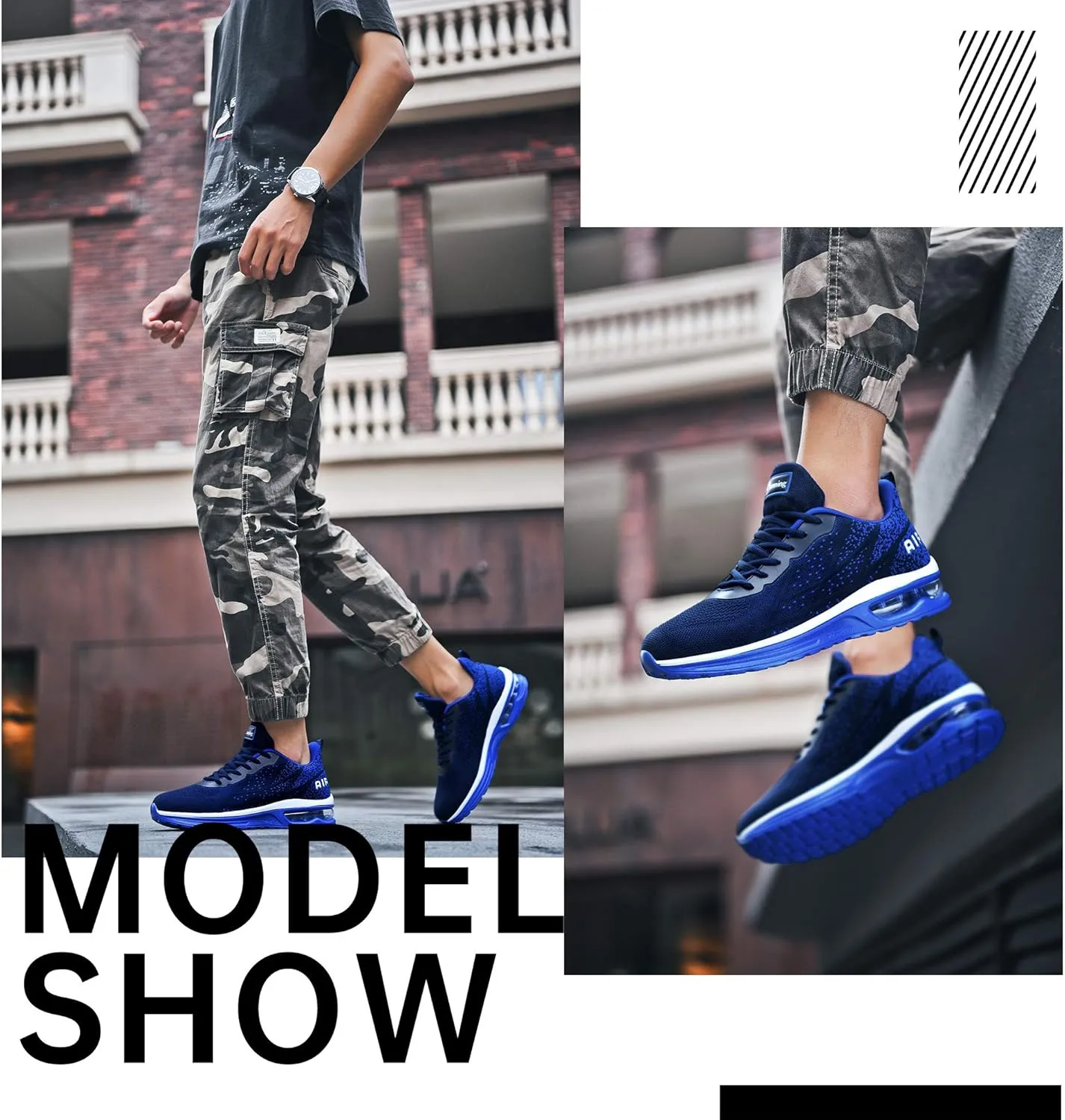 MEHOTO Mens Tennis Running Sneakers, Men Sport Fitness Gym Jogging Walking Lightweight Athletic Shoes