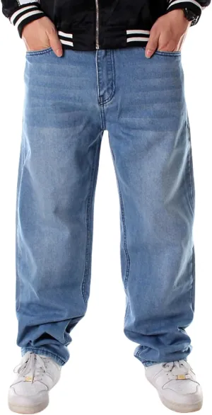 Men Baggy Jeans Y2k Grunge Skater Pants Relaxed Fit Skateboard Jeans Hip Hop Dance Denim Pants Streetwear