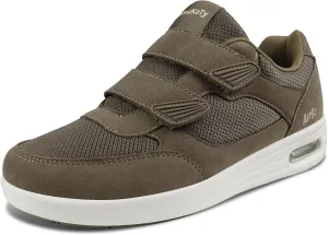 Men's Adjustable Fit Diabetic Shoes Orthopedic Walking Sneakers | Plantar Fasciitis/Swollen Feet/Bunions | Wide Size 8-13