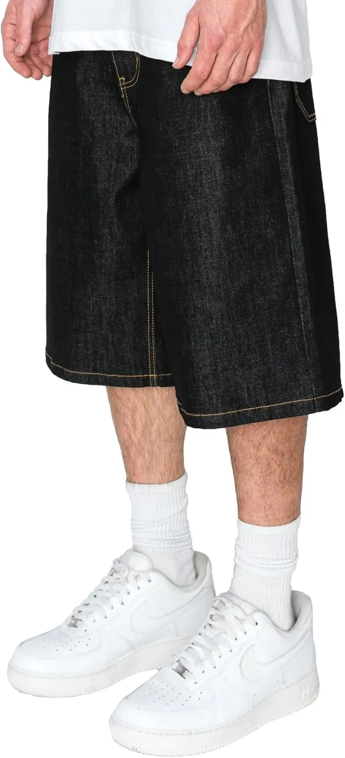 Men's Baggy Fit Essential Denim Shorts Various Designs