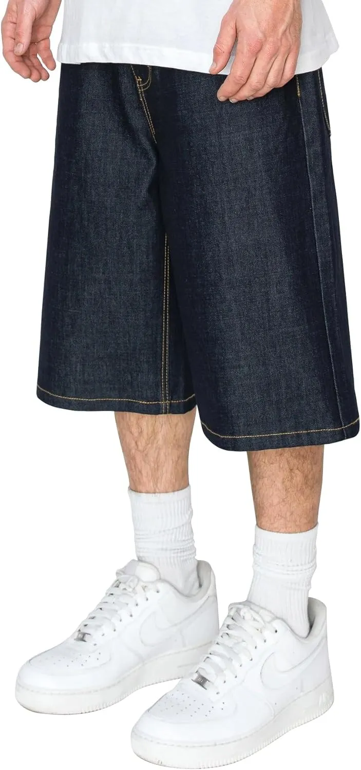 Men's Baggy Fit Essential Denim Shorts Various Designs
