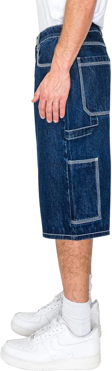 Men's Baggy Fit Essential Denim Shorts Various Designs