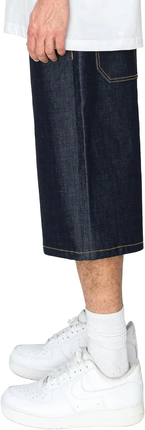 Men's Baggy Fit Essential Denim Shorts Various Designs
