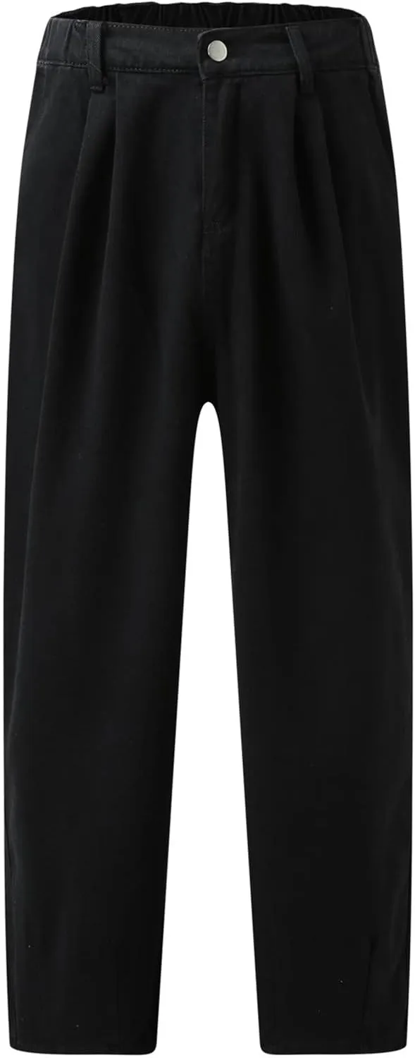 Mens Baggy Jeans for Men Women Y2k Hip Hop Skater Pants Wide Leg Jnco Jeans Loose Fit Denim Jeans Streetwear