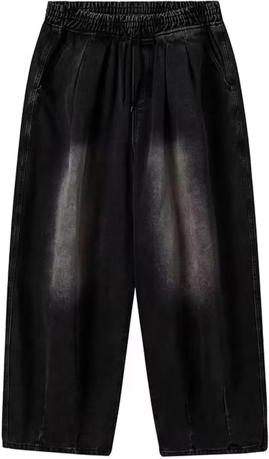 Mens Baggy Jeans for Men Women Y2k Hip Hop Skater Pants Wide Leg Jnco Jeans Loose Fit Denim Jeans Streetwear