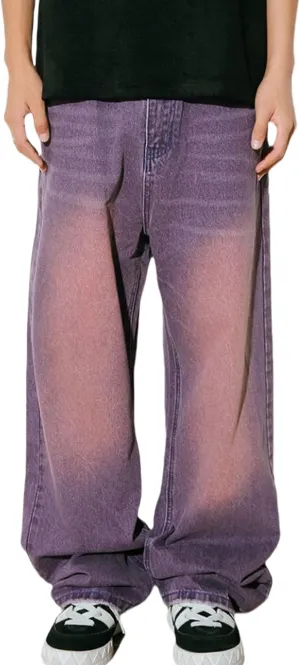 Men's Baggy Jeans Y2k Hip Hop Skater Jeans Loose fit Skateboard Pants Wide Leg Harajuku Pants