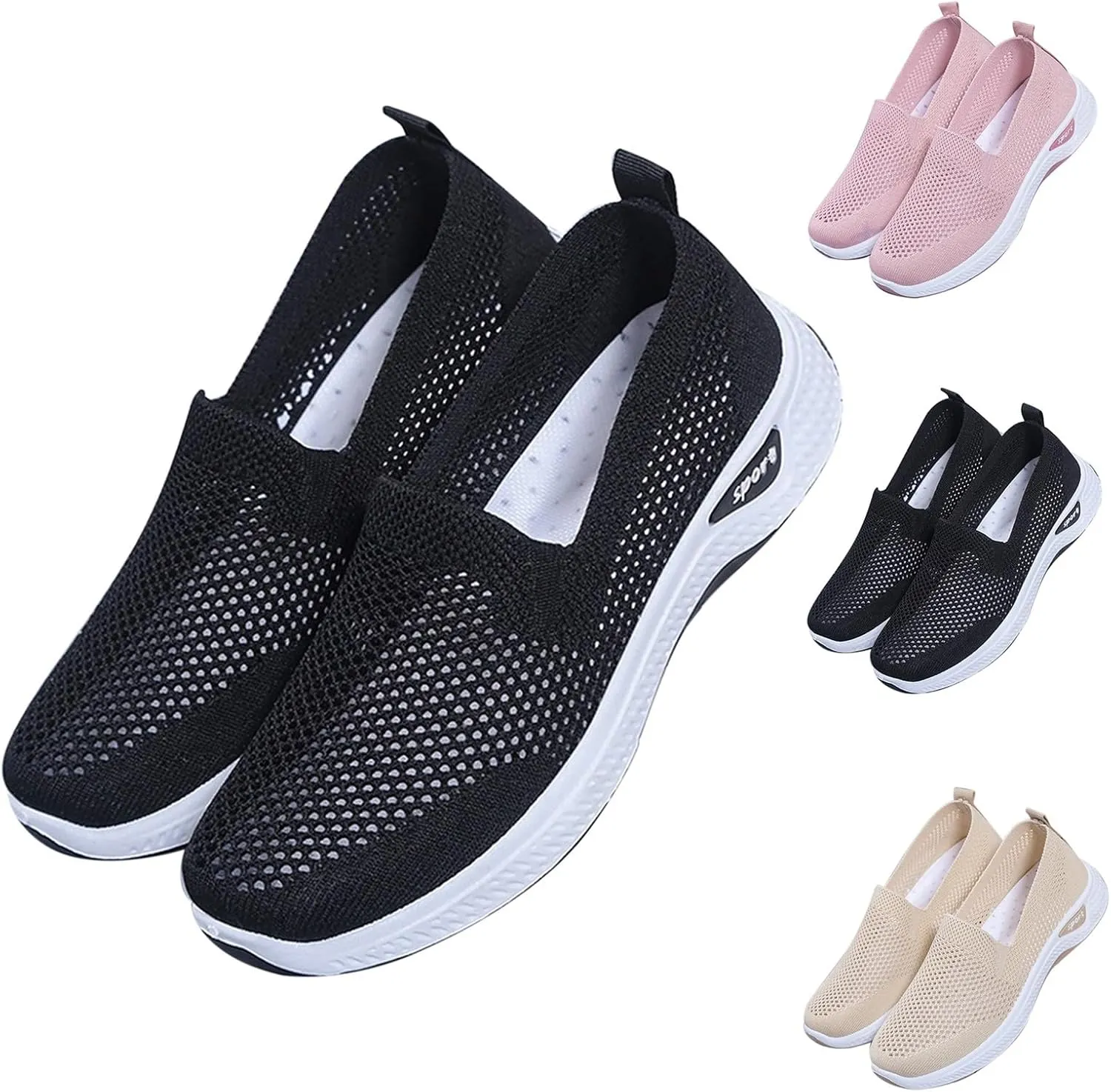 Mens Casual Dress Shoes Fashion Mesh Business Walking Sneakers Comfortable Lightweight Workout Sports Shoes