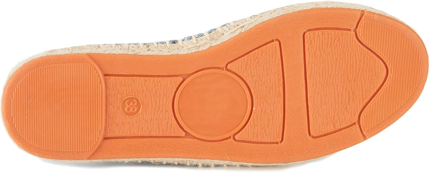 Men's Classic Comfort Covered Striped Espadrilles