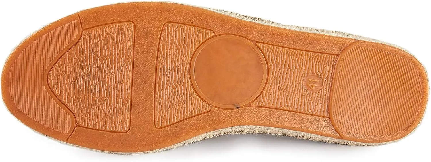 Men's Classic Comfort Covered Striped Espadrilles