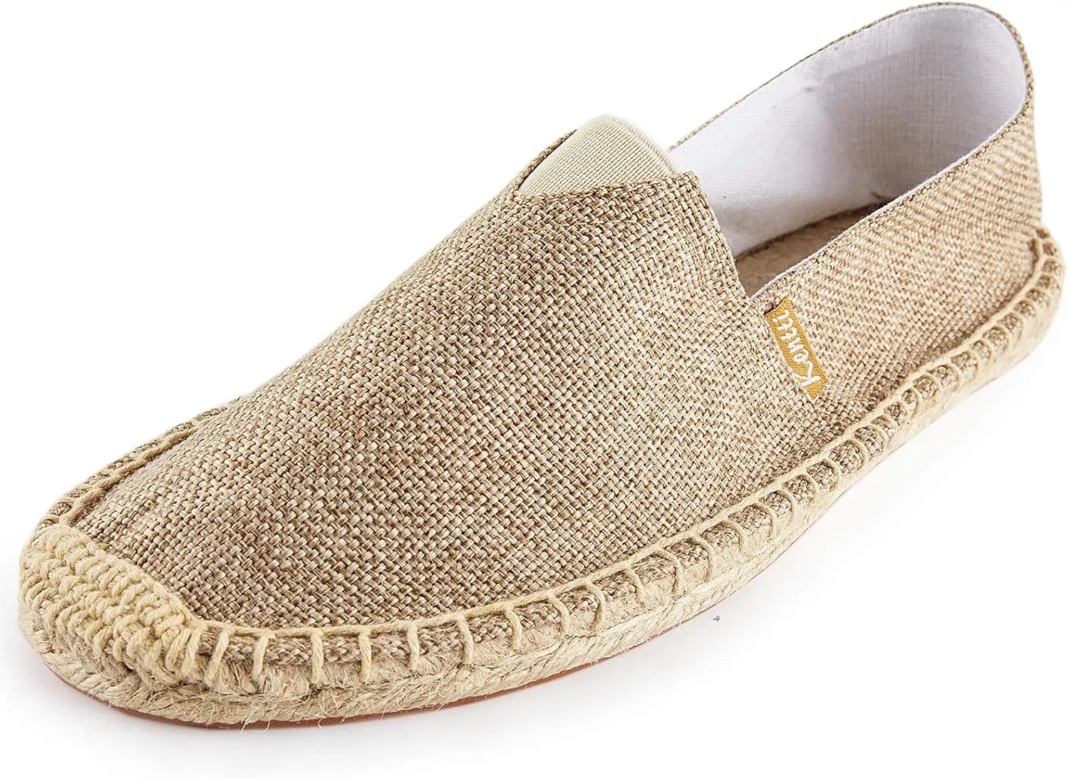 Men's Classic Comfort Covered Striped Espadrilles
