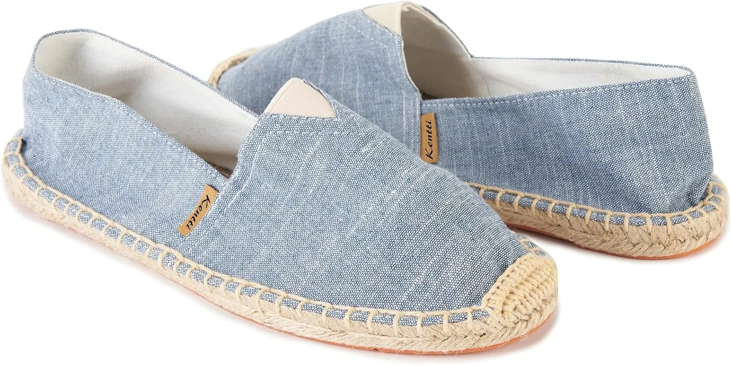 Men's Classic Comfort Covered Striped Espadrilles