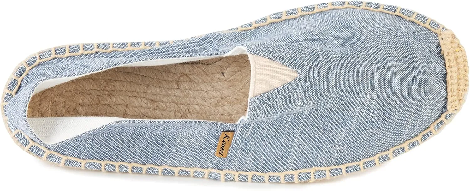 Men's Classic Comfort Covered Striped Espadrilles
