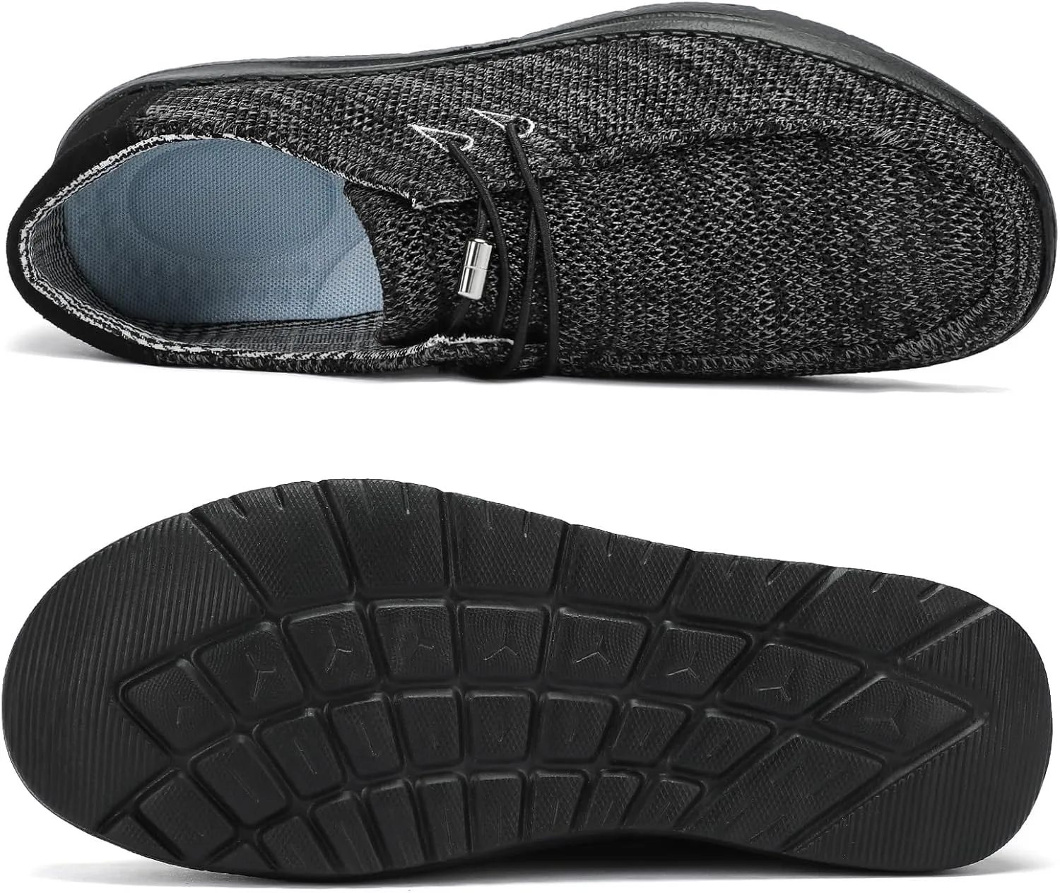 Men's Loafers Slip on Shoes for Men Wide Width Casual Walking Shoes
