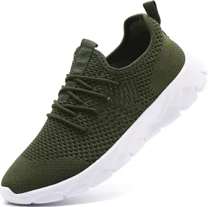 Mens Running Shoes Fashion Sneakers Tennis Walking Shoes Lightweight Athletic Gym Workout Shoes