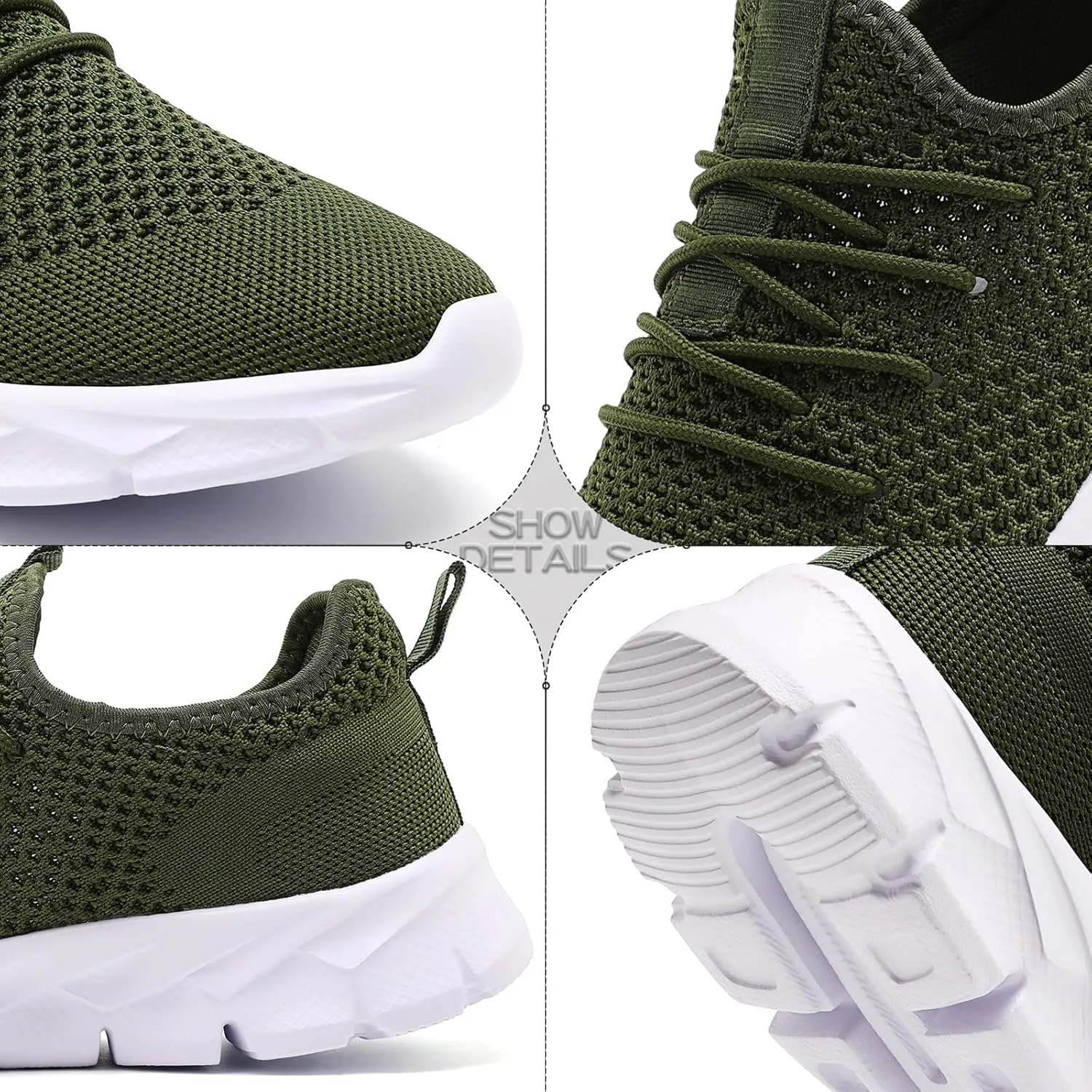 Mens Running Shoes Fashion Sneakers Tennis Walking Shoes Lightweight Athletic Gym Workout Shoes