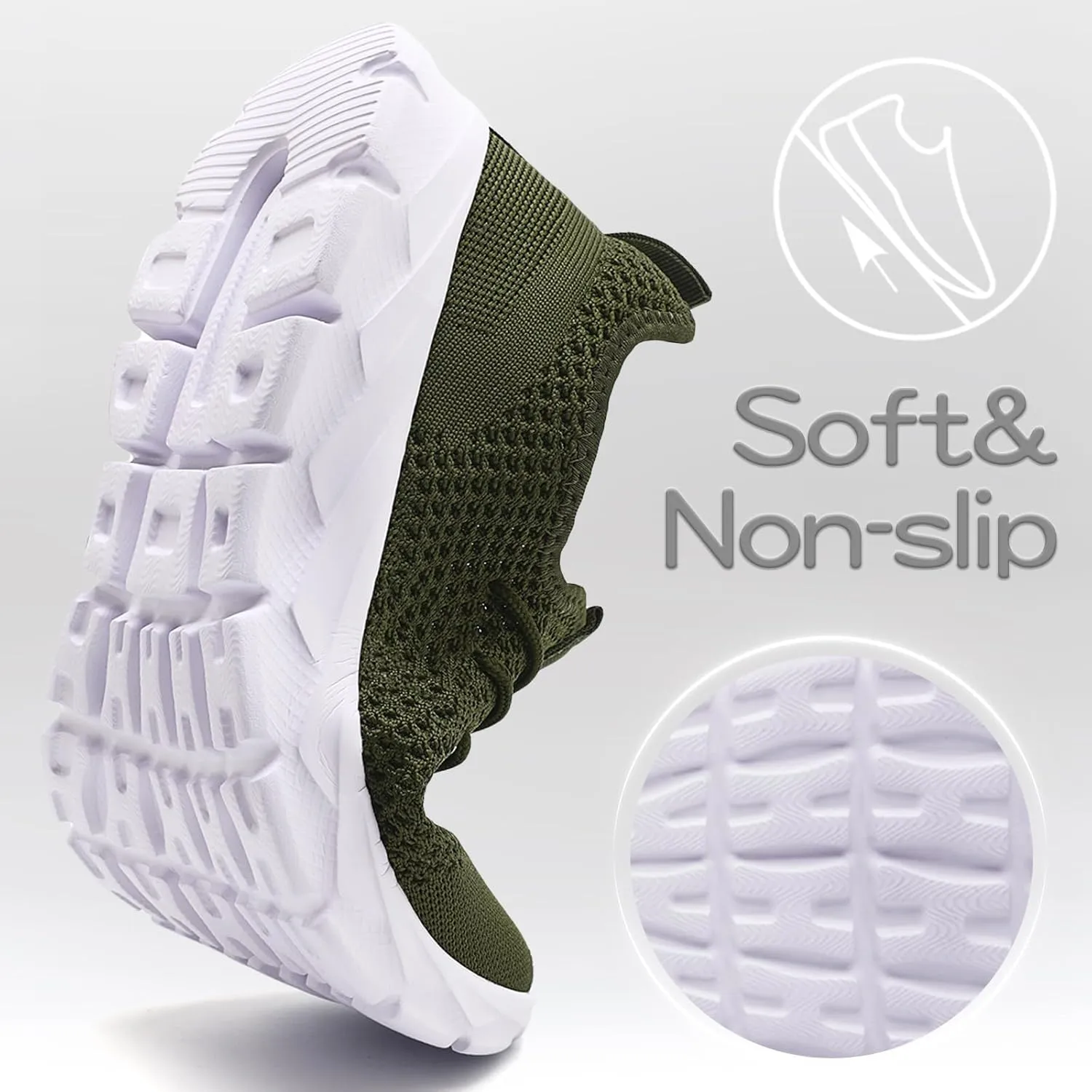Mens Running Shoes Fashion Sneakers Tennis Walking Shoes Lightweight Athletic Gym Workout Shoes