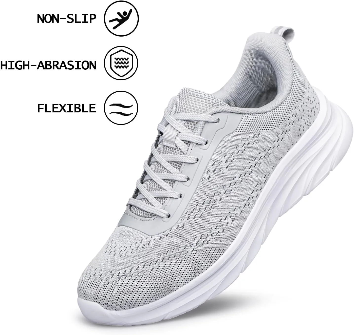 Mens Running Shoes Walking Shoes Casual Lightweight Workout Gym Tennis Shoes Jogging Cushioning Sneakers