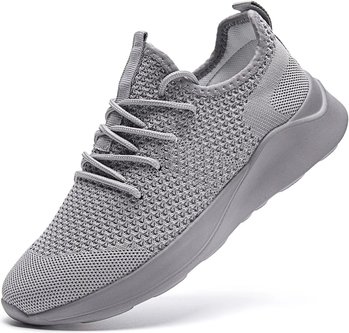 Men's Running Walking Shoes Sneakers Tennis Fitness Athletic Shoes Non Slip On Sports Casual Workout Shoe Lightweight Comfortable Gym Fashion Breathable Mesh Trainer