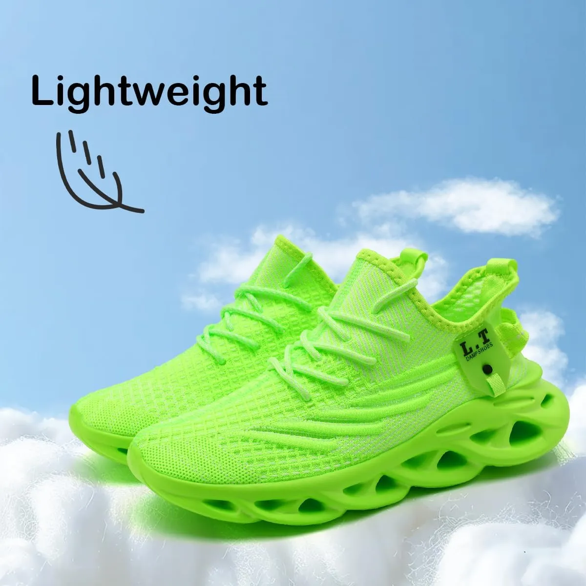Mens Running Walking Tennis Shoes Mens Casual Fashion Gym Hiking Shoes for Men Sneakers Work Breathable Comfortable Lightweight