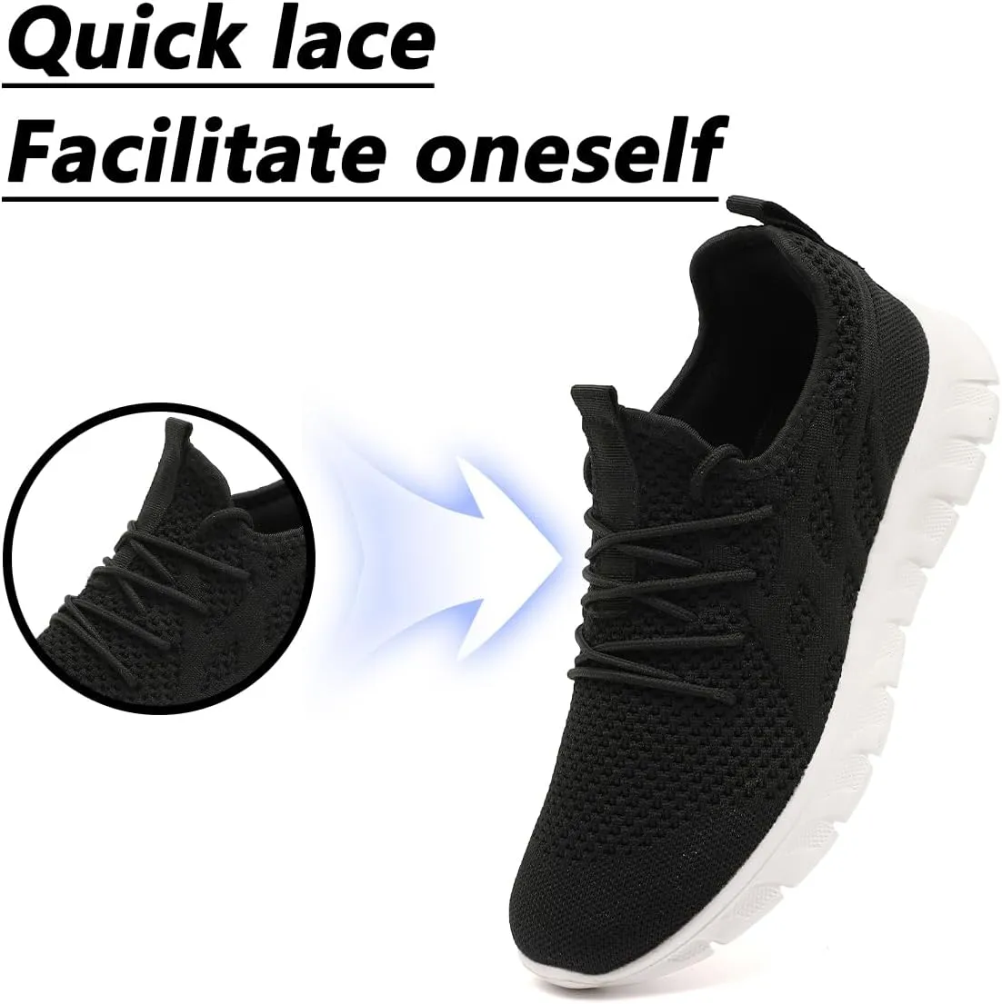 Men's Shoes Running Road Walking Sneakers Sports Athletic Workout Gym Shoes Casual Comfortable Breathable Fashion