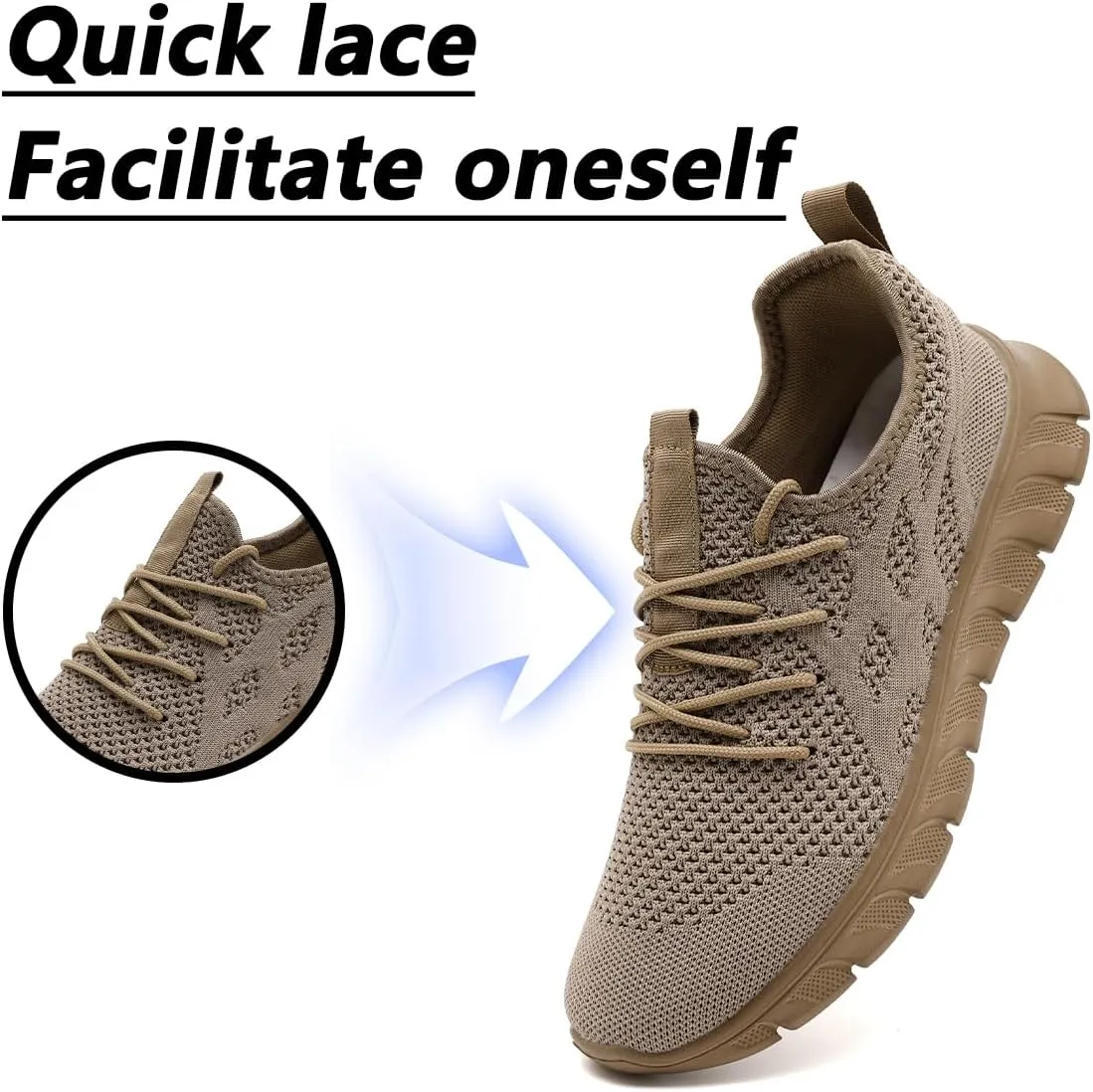 Men's Shoes Running Road Walking Sneakers Sports Athletic Workout Gym Shoes Casual Comfortable Breathable Fashion