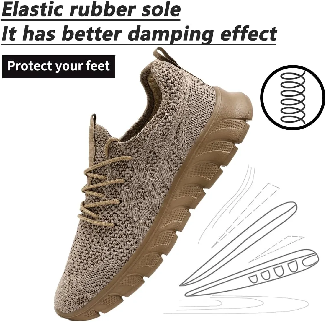 Men's Shoes Running Road Walking Sneakers Sports Athletic Workout Gym Shoes Casual Comfortable Breathable Fashion