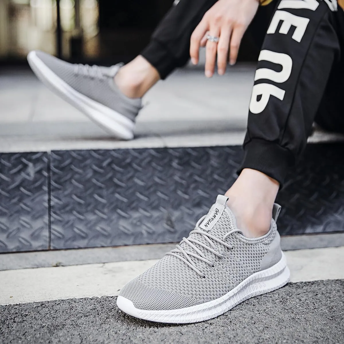Men's Shoes Running Walking Sneakers Casual Tennis Slip on Shoes Lightweight Breathable Fashion Comfortable Workout Athletic for Shoes Gym Sport