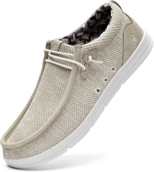 Mens Slip-on Loafers Arch Support Orthotic Walking Shoes Plantar Fasciitis Soft Soles for Comfortable Indoor and Outdoor Home Shoes Casual and Lightweight Breathable Wide with Supportive Insoles