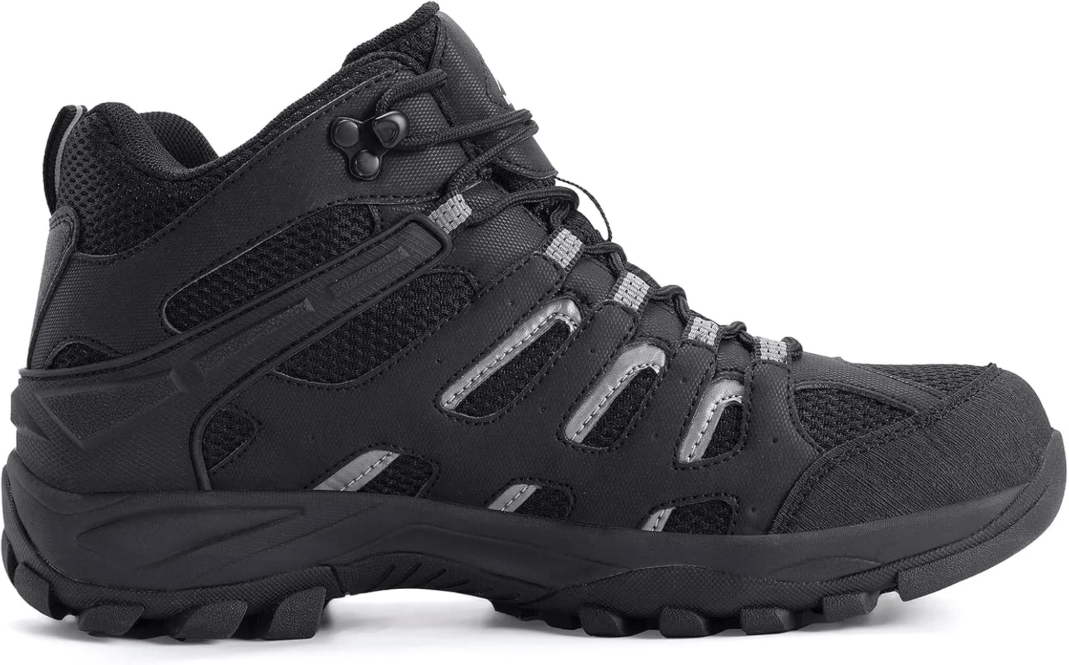 Men's Waterproof Slip Resistant Hiking Boots Outdoor Trail Trekking Camping Casual Walking Hunting Shoes Mountain Travel Mid Ankle Lace up