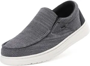 Mens Wide Slip on Shoes Loafers Walking Shoes for Men Casual Shoes Comfortable Lightweight