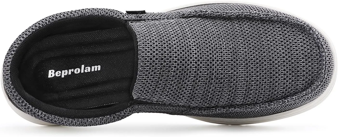 Mens Wide Slip on Shoes Loafers Walking Shoes for Men Casual Shoes Comfortable Lightweight