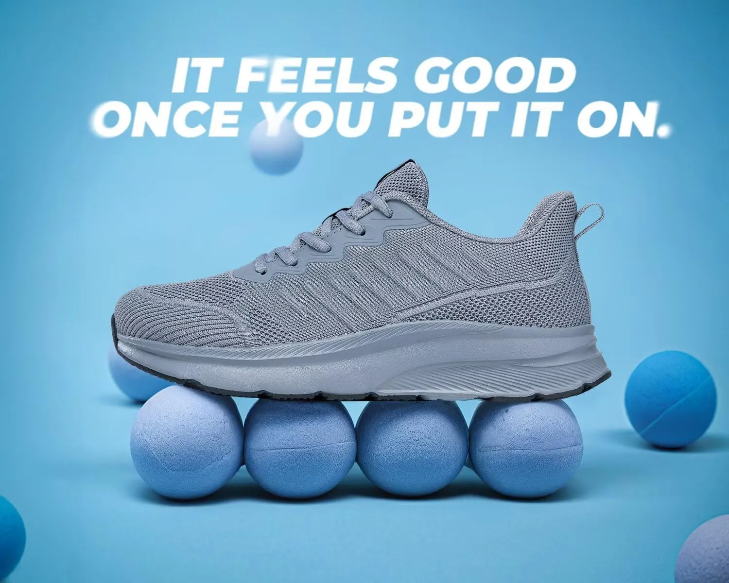 Mens Wide Walking Shoes Soft Sole Non Slip Running Comfortable Tennis Breathable Athletic Gym Workout Sport Sneakers