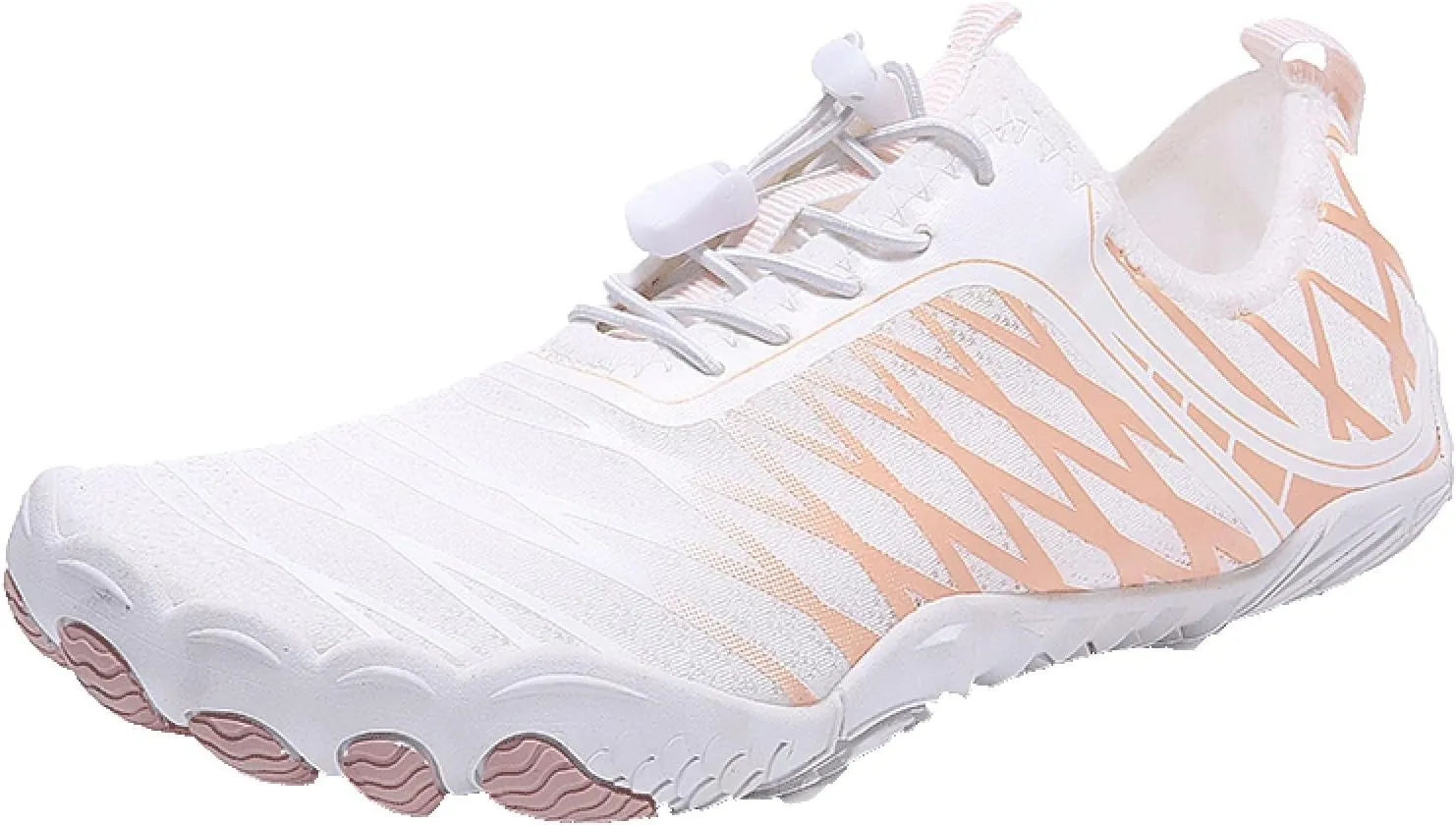 Mens Womens Water Shoes Non Slip Quick-Dry,Aqua Shoes Barefoot for Beach Surf Hiking Pool Water Sports Couple Summer Hiking Gym Fitness Lghtweight Breathable Sneakers Indoor Comfy Thick Shoe