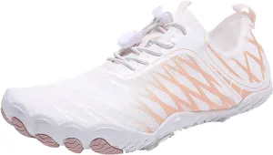 Mens Womens Water Shoes Non Slip Quick-Dry,Aqua Shoes Barefoot for Beach Surf Hiking Pool Water Sports Couple Summer Hiking Gym Fitness Lghtweight Breathable Sneakers Indoor Comfy Thick Shoe