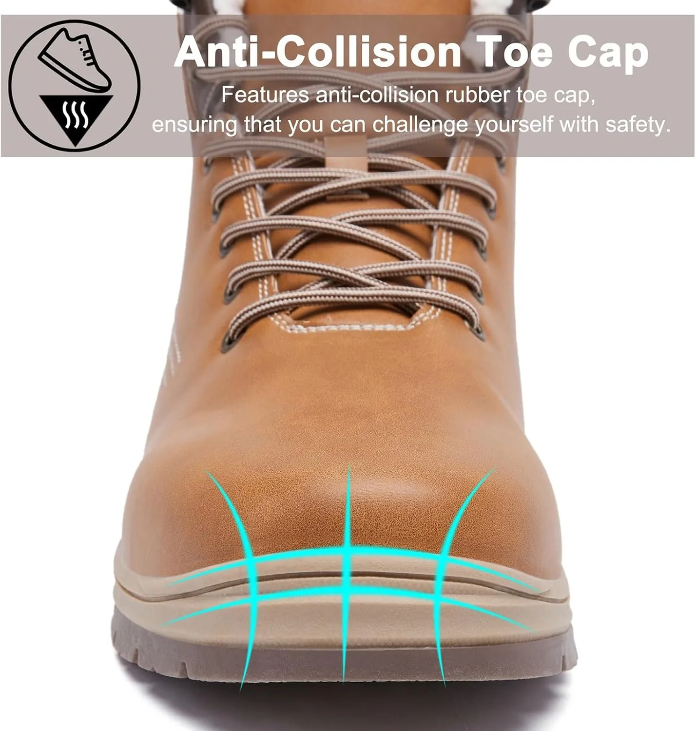 Mens Work Boots Steel Toe Hiking Sneakers Ankle Booties Women Working Shoes Steel Toe Platform Shoes Composite Toe Botas Hike Grounded Footwear