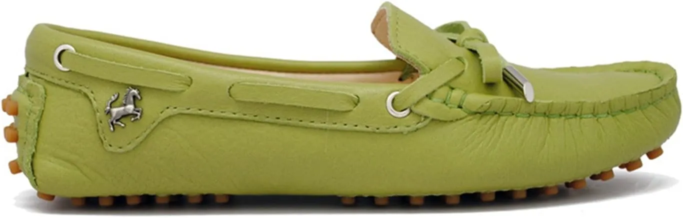 Minishion Boat Shoes for Women Comfortable Leather Loafers YB96010