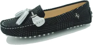 Minishion Summer Loafers for Women Tassel Driving Shoes YB96019