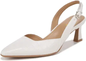 miss left Women's Closed Almond Toe Mid Heel Pumps Buckle Strap Spool Heels Slingback Sandals Dressy Party Prom Shoes Size 4-16 US