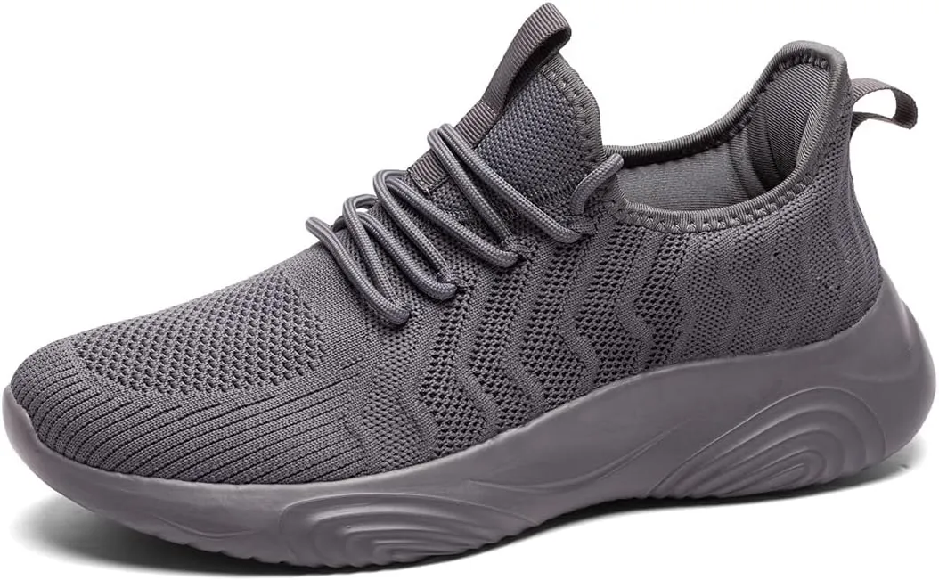 MRIP Men's Walking Shoes, Lightweight Non Slip Gym Workout Running Shoes for Men, Mesh Breathable Fashion Tennis Athletic Casual Sneakers