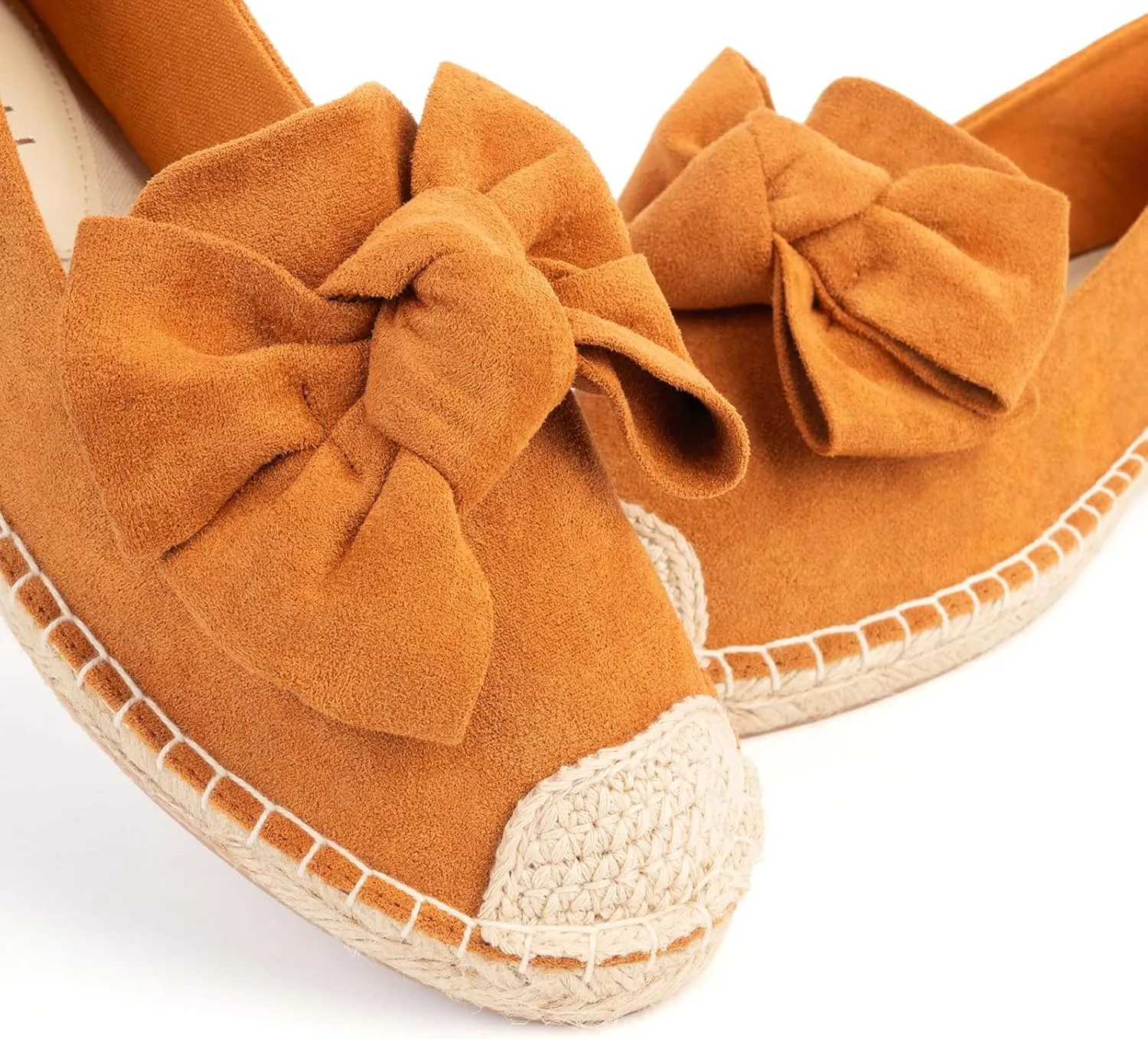 MUSSHOE Espadrilles for Women Flats Dressy Comfort Flat Closed Toe