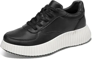 mysoft Women's Platform Chunky Sneakers Comfortable Lightweight Fashion Sneaker Casual Walking Shoes