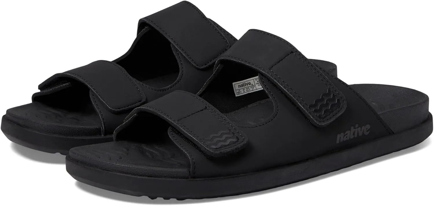 Native Shoes Frankie Sugarlite Sandal for Men, and Women - Satin PU and EVA Upper, Hook-Loop Closure, Round Toe and Slip-On Style