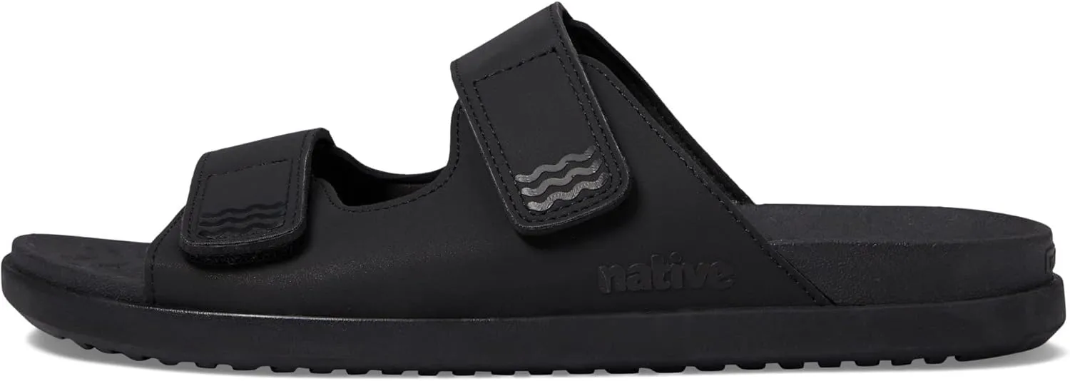 Native Shoes Frankie Sugarlite Sandal for Men, and Women - Satin PU and EVA Upper, Hook-Loop Closure, Round Toe and Slip-On Style