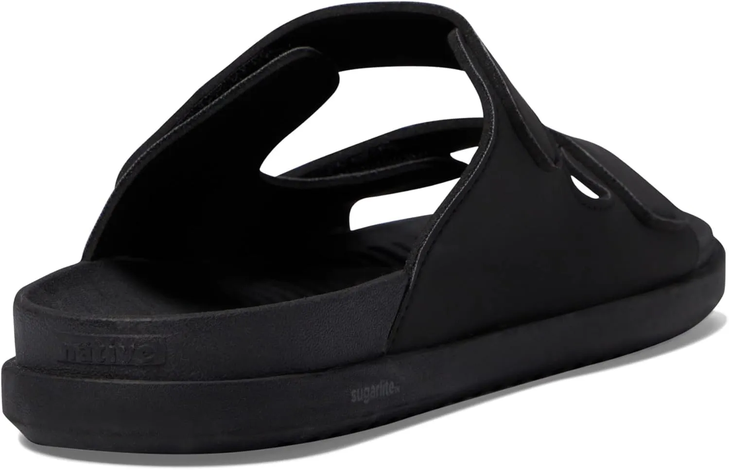Native Shoes Frankie Sugarlite Sandal for Men, and Women - Satin PU and EVA Upper, Hook-Loop Closure, Round Toe and Slip-On Style
