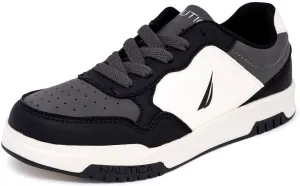 Nautica Boys Low-Top Sneakers, Basketball Tennis Shoes for Kids, Outdoor School Running Shoes - Sizes for Big Kid/Little Kid