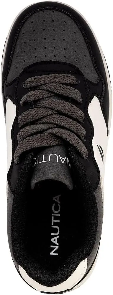 Nautica Boys Low-Top Sneakers, Basketball Tennis Shoes for Kids, Outdoor School Running Shoes - Sizes for Big Kid/Little Kid