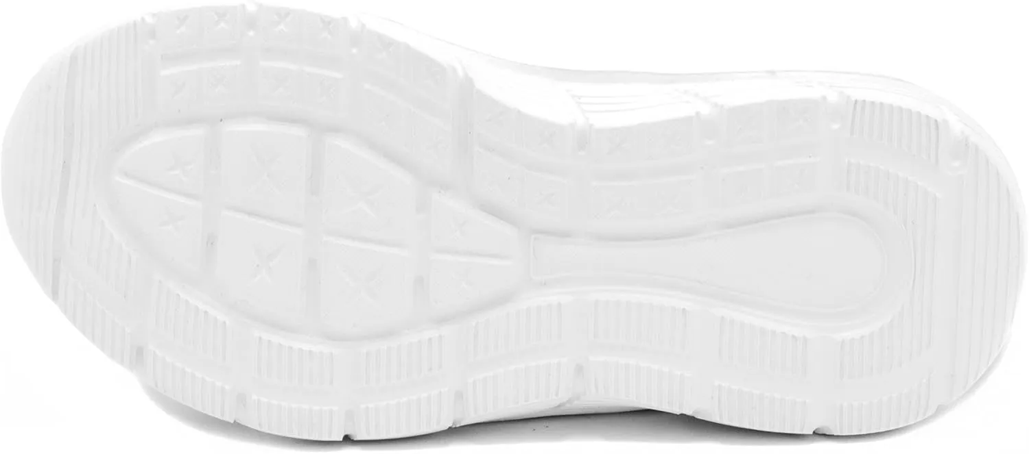 Nautica Girls' Slip-On Sneaker - Athletic Running Kids' Shoe for Walking, Running, Tennis, and Sports (Toddler/Little Kid)