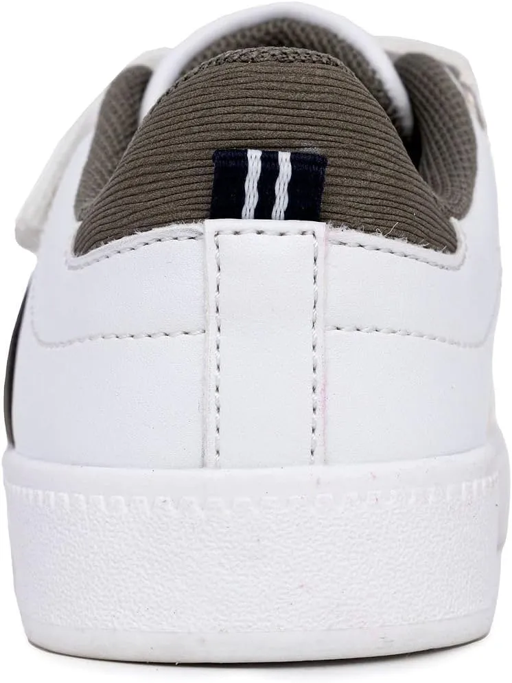 Nautica Kids' Double Strap Sneakers | Casual Athletic Shoes for Boys and Girls | Durable and Comfortable Fit for Toddlers and Little Kids