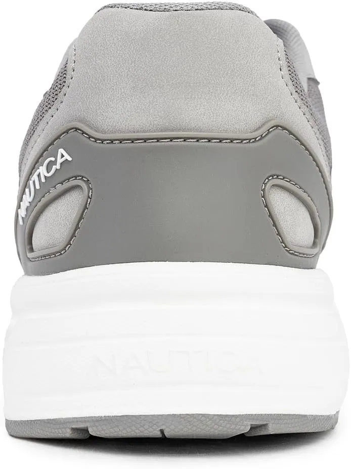 Nautica Mens Running Sneakers Sport Fashion Lace-Up Athletic Soft Shoes for Gym Tennis Men – Cushioned, Breathable, Lightweight & Comfortable
